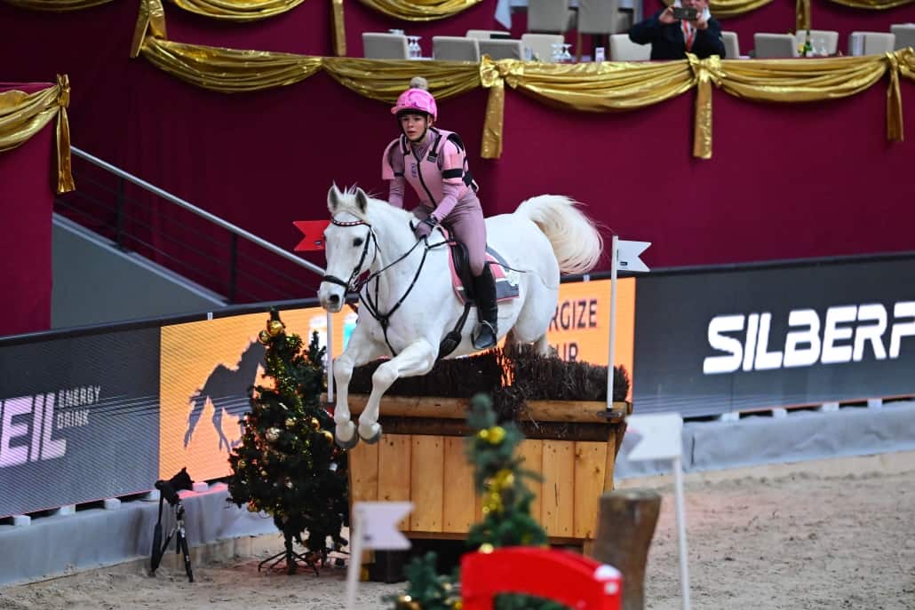 Vielversprechend: Leonie Sagner und Space Jet. © Daniel Kaiser