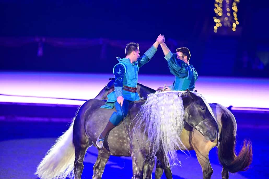 Die Amadeus Showtime sorgte wieder für besondere Momente in der Salzburgarena. © Daniel Kaiser
