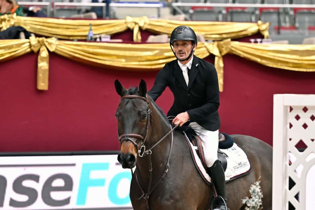 Stefan Eder und Condaro auf Platz 5. (c) Daniel Kaiser