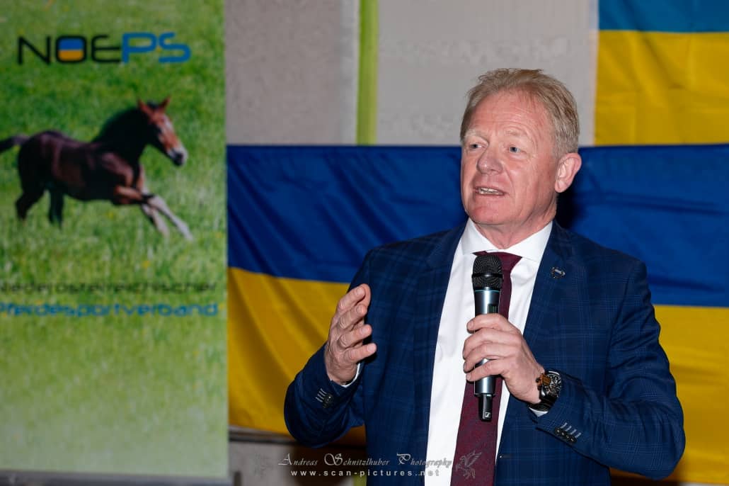 Der Abgeordnete zum Niederösterreichischen Landtag Peter Gerstner war in Vertretung von Landeshauptfrau-Stellvertreter Udo Landbauer gekommen. © Andreas Schnitzlhuber www.scan-pictures.net