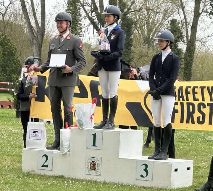 Top-Saisonstart für Roland Pulsinger und Amy Rose Frühwirth in Ravenna. (c) privat