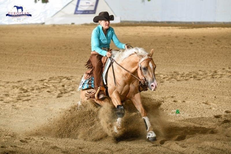 Barbara Hengge und Tarys Blue Devil. © Art & Light Photography