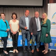 Dr. Leopold Erasimus, Mag. Sigrid Haslinger, Uschi Mayer-Rabl, Markus Brandstätter, Ing. Franz Kager, Sabrina Schellenbauer. © privat