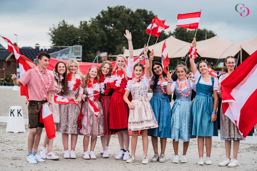 Team Austria in Opglabbeek. © Carina Grosch