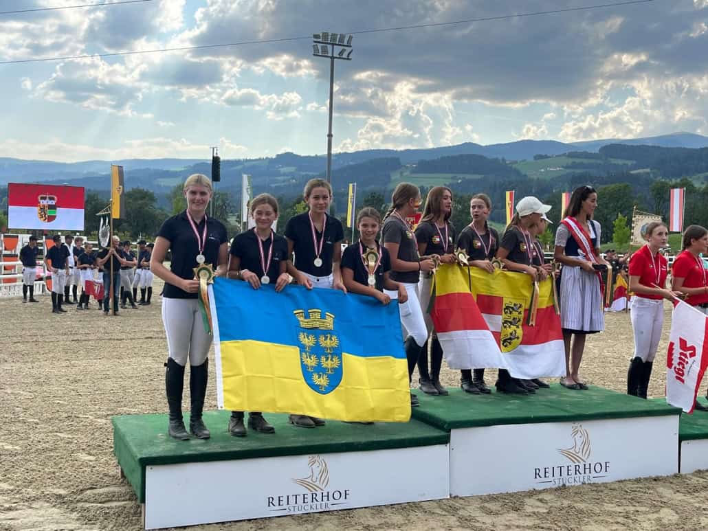 BLMM-Silber für Niederösterreichs Ponyreiter. © privat