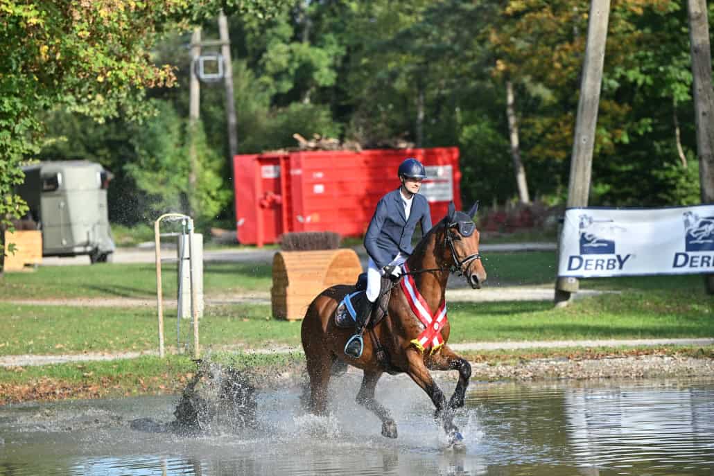 Bundeschampion 5-6jährige Vielseitigkeitspferde - Casper von Rosenberg, v. Cayado und Michael Spörk. © Team Myrtill