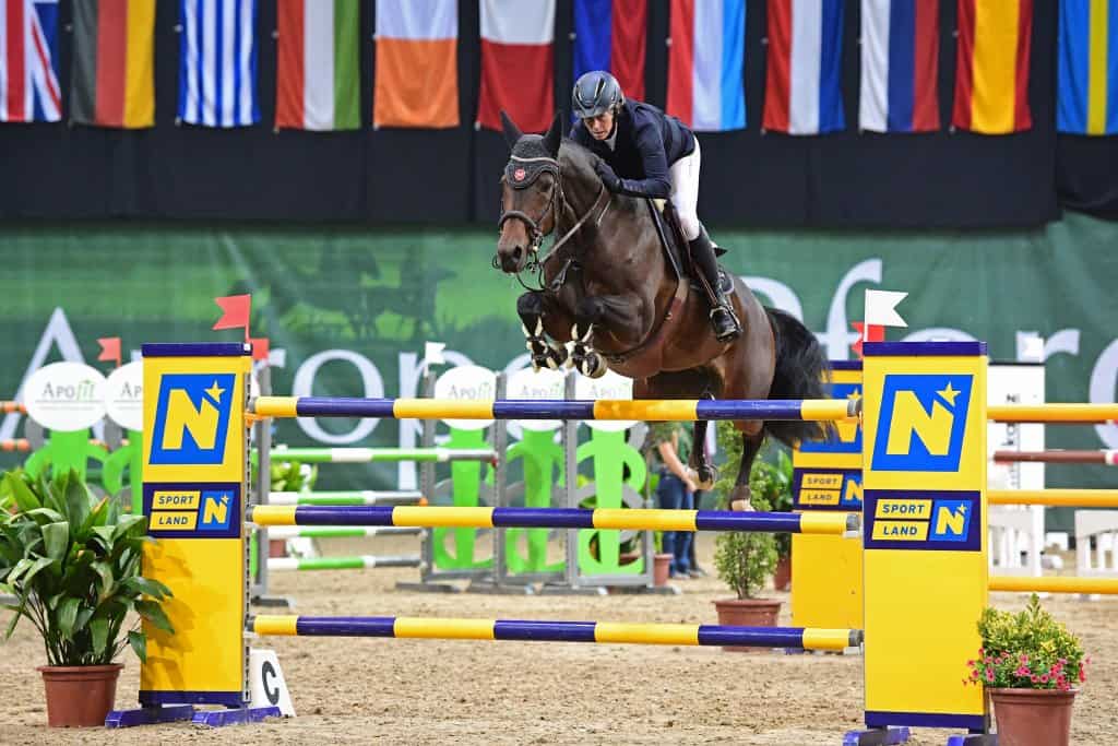 Barbara Schnieper und Canice. © HORSIC