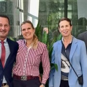 Raphael Saleh, Katrina Wüst Elisabeth Hudec-Semeleder und Markus Jungwirth. © privat