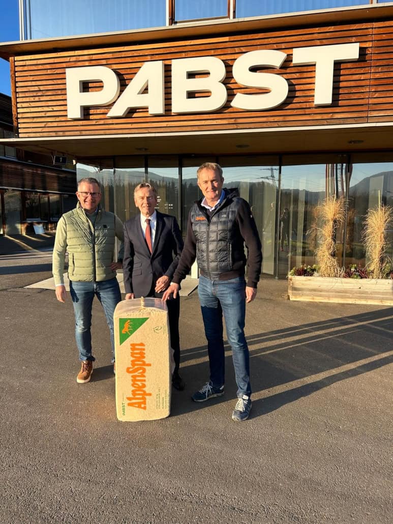 Florian Pabst, Franz Schiefermair und Wolfgang Pirker. © AlpenSpan