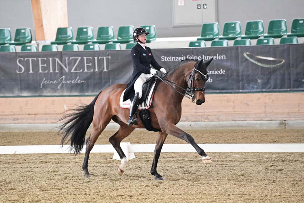 Ein tolles Team: Hanna Loos und Franz Silbercurl. © HORSIC.com