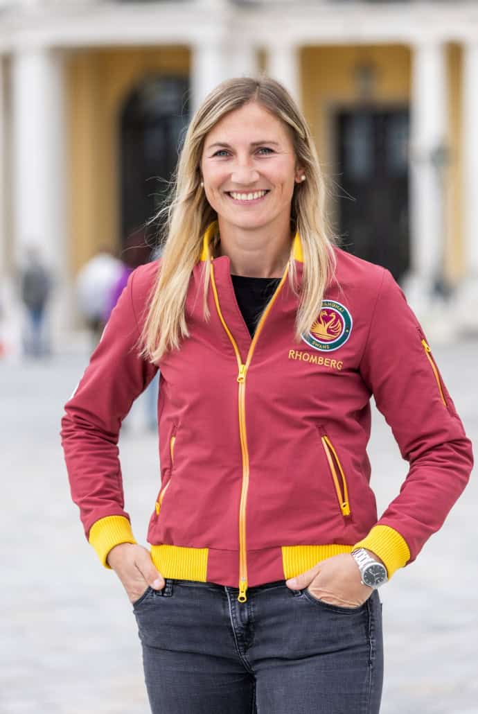 Katharina Rhomberg, Team-Mitglied der Shanghai Swans (gemeinsam mit Max Kühner). © Christian Husar