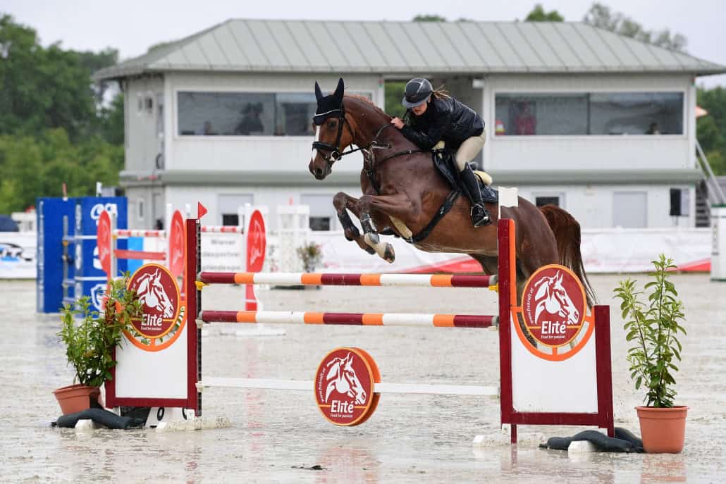 Sarah-Laetitita Erdelyi (RSZ Lassee und Rekordia. © HORSIC.com