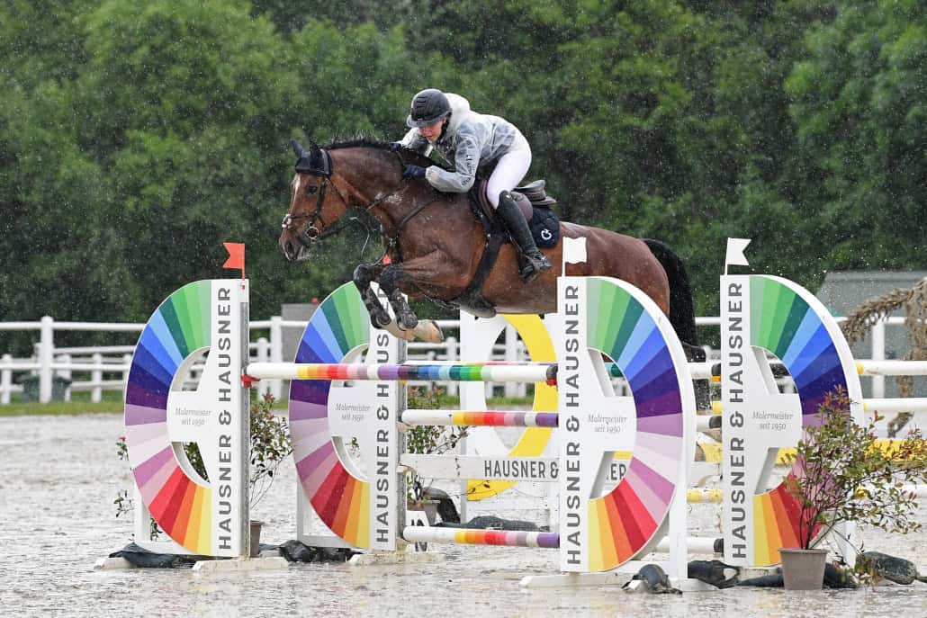 Eloise Kubat und Big Molly. © HORSIC