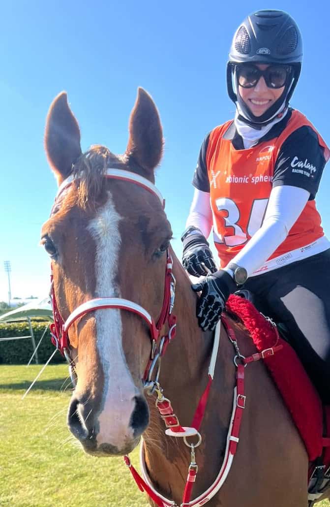 Romana Grubmüller auf RO Othar. © privat