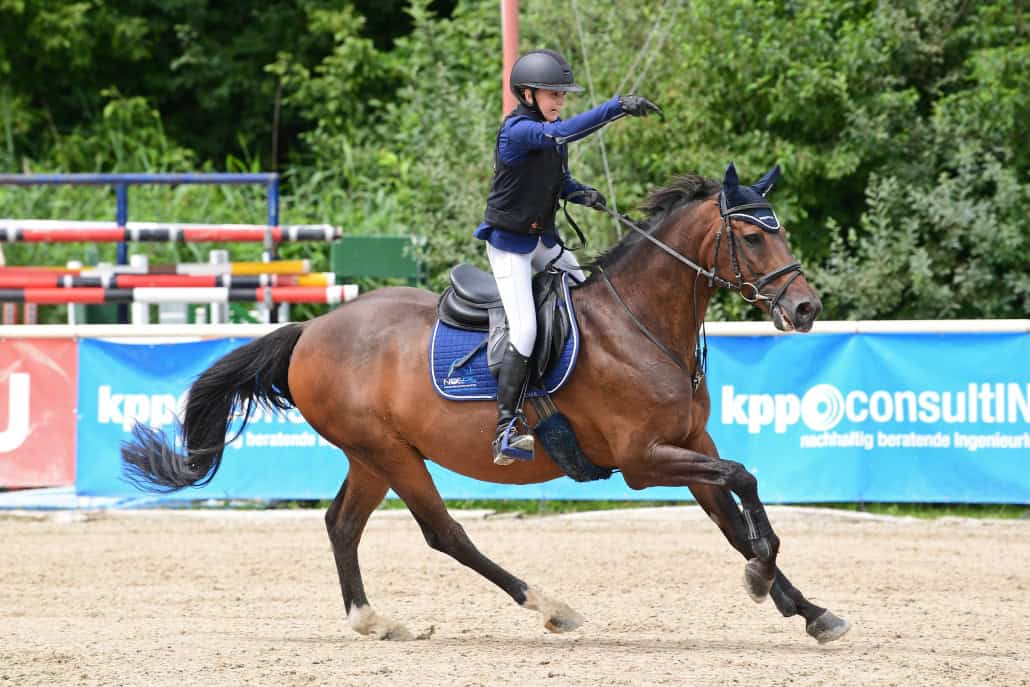 Heimsieg für Livia Schranz. © HORSIC