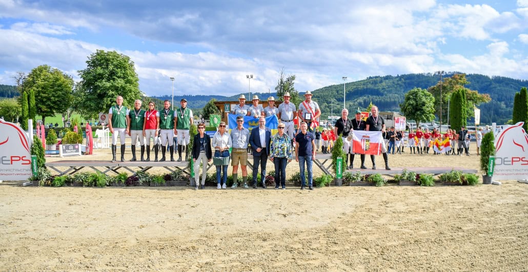 Sieg für Team Niederösterreich bei der BLMM Masters. © MoSportpferde