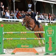 Toller 3. Platz im AlpenSpan Grand Prix für Eloise Kubat. © HORSIC