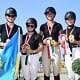 Team NÖ 1 gewinnt Silber bei der Bundesmeisterschaft in Horitschon. © HORSIC photography