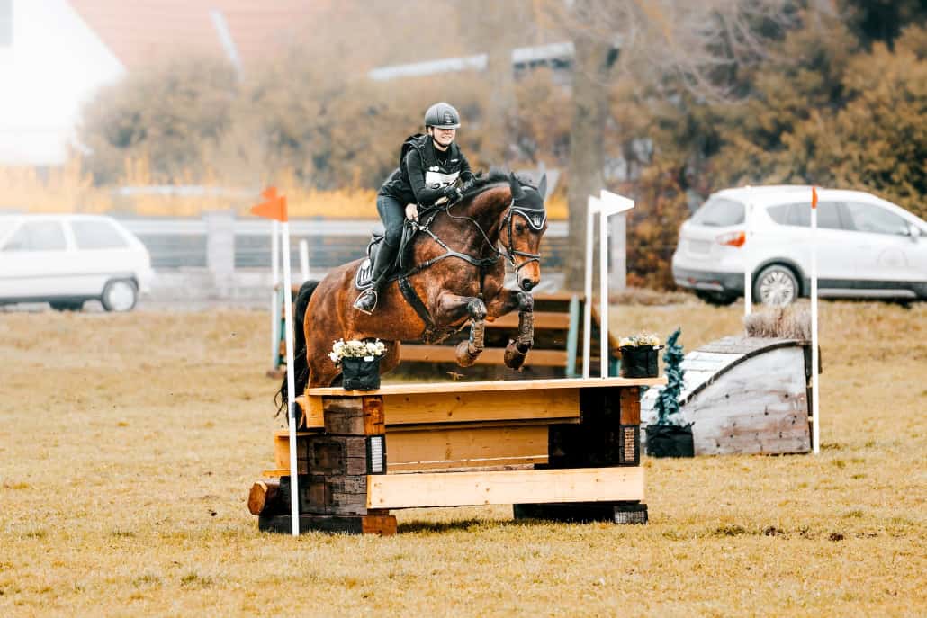 Platz 2 im Claudia Möller Gedenkcup 2025 Klasse V105 für Chiara Pagani vom RFV Aspang © Joana Bauer