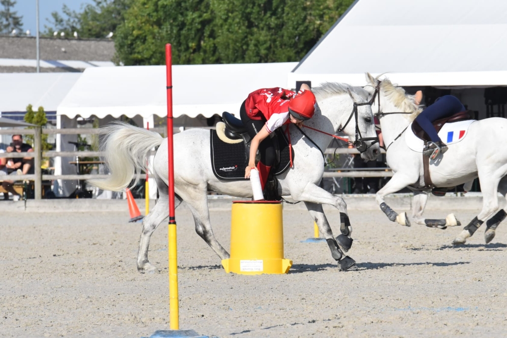 Marie Jahelka mit Titan. © privat