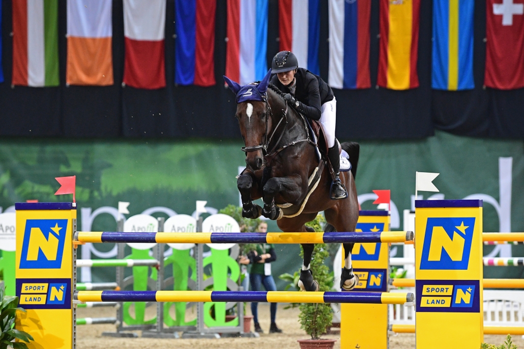 Katharina Rhomberg zählt natürlich zu den Favoriten auf den Sieg im Großen Preis vom Sportland NÖ. © HORSIC