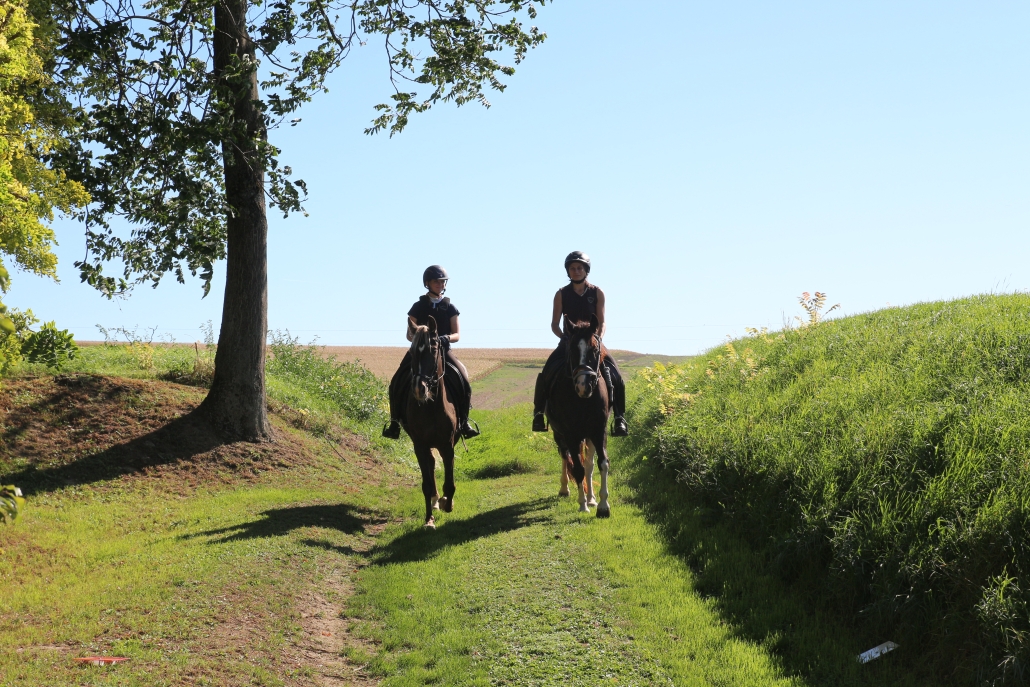 Anritt auf einen Kontrollposten. © privat