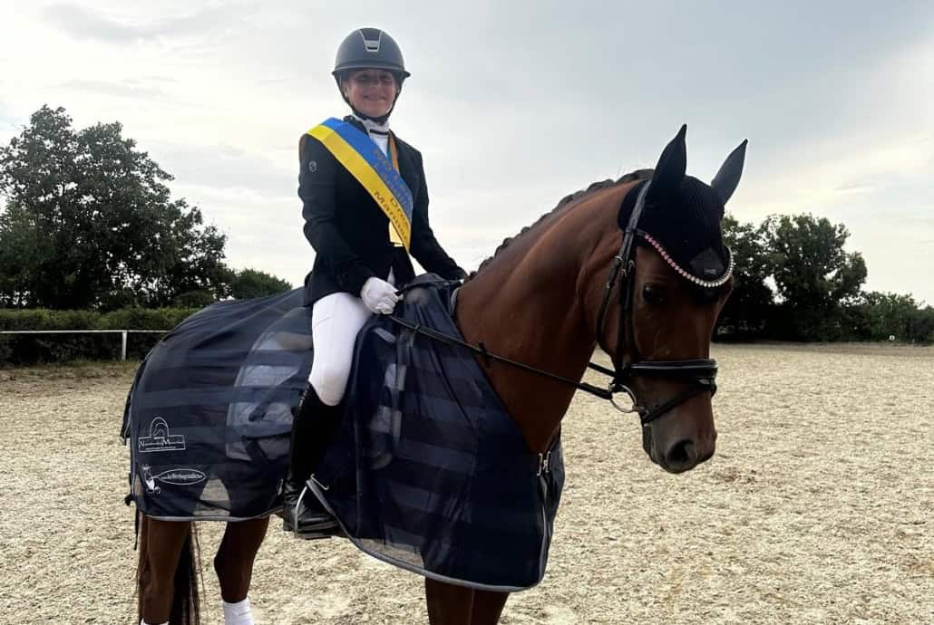 Laura Blagusz und Felia 61. © privat