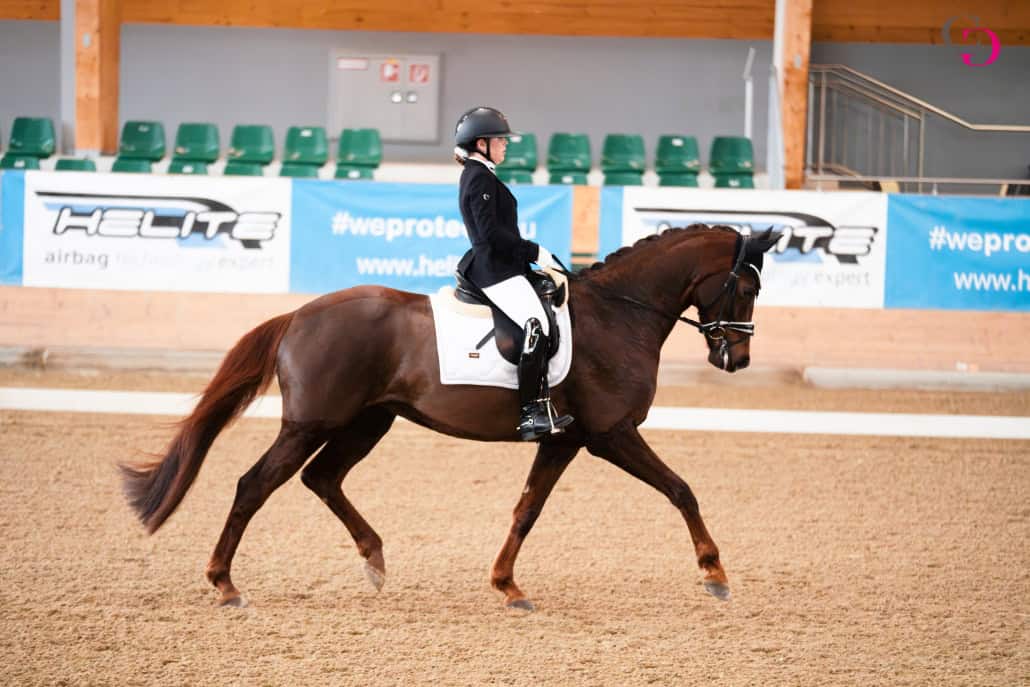 Laura Blagusz und Felia's Magic Cinnamon. © Carina Grosch