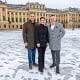 (v.l.): Thomas Münch (Auktions- und Vermarktungsleiter des Westfälischen Pferdestammbuch e.V.), Sonja Klima (Co-Veranstalterin der LGCT Vienna) und Klaus Panholzer (CEO Schönbrunn Group). © Andreas Tischler