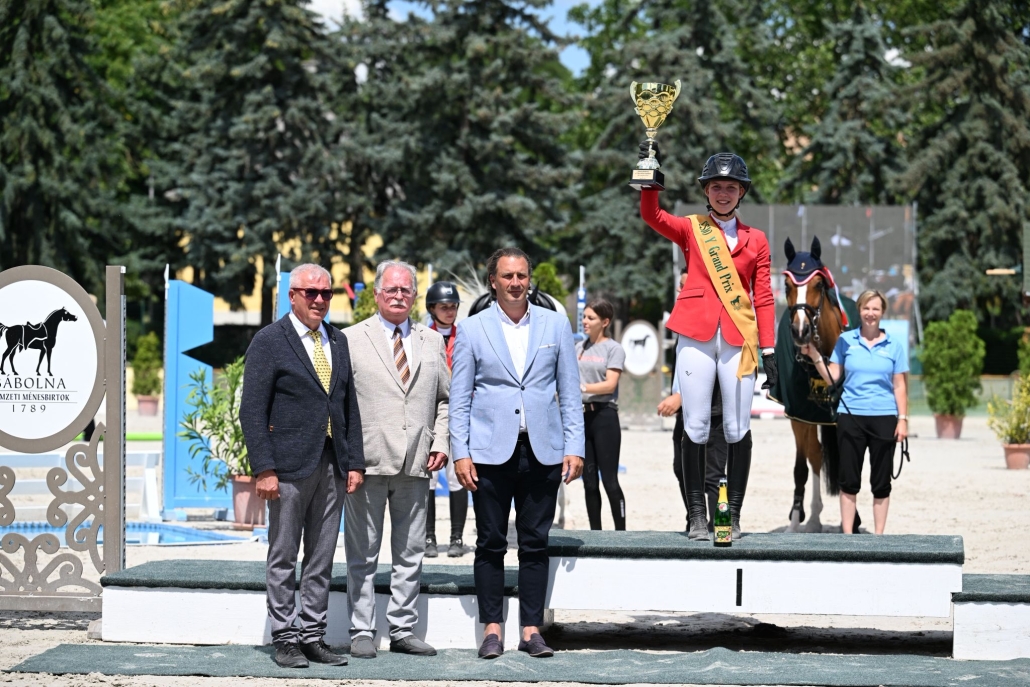 Grand Prix Sieg in Bablona für Eloise Kubat. © photohajdu