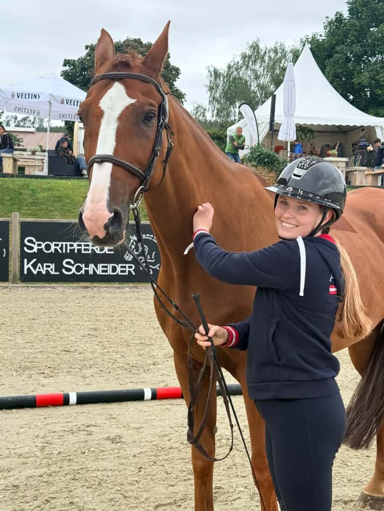 Emilie Spranz (NÖ) mit Coup de Coeur GP Madame Z. © privat