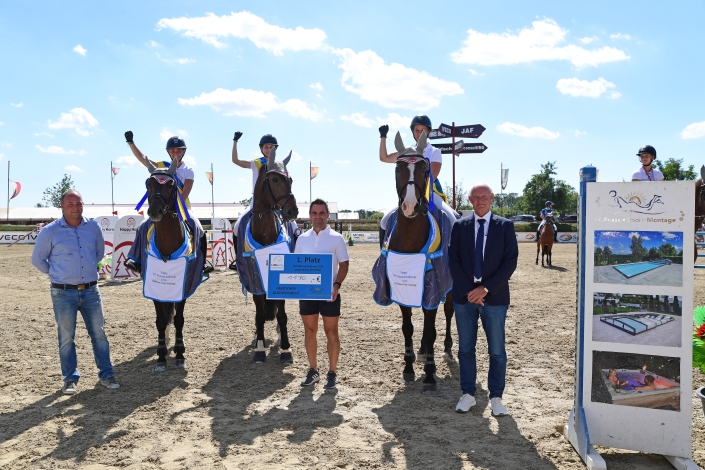Etappen- und Gesamtsieg für Lassee 3 im NÖ Mannschaftscup. © horsicphotography