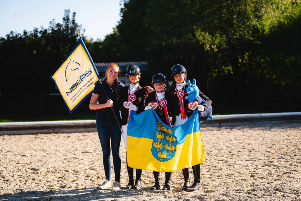 BLMM-Silber für Pony-Team-NÖ. © Helene Iljazovic
